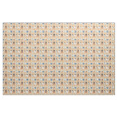 Tissu Café aquarelle (Yard)