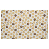 Tissu Café et cookies (Fat Quarter)