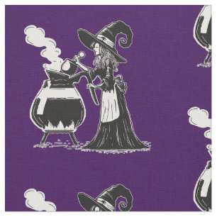 Tissu Café Halloween