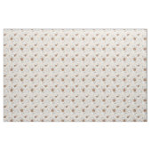 Tissu Café, motif doux (Fat Quarter)