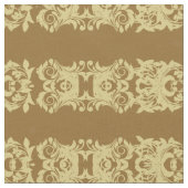 Tissu Café Rangées Dorées (Fermer)