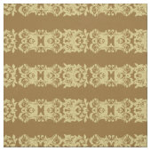 Tissu Café Rangées Dorées (Échantillon)