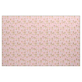 Tissu café rose (Fat Quarter)