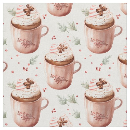 Tissu Café rose clair (Fermer)