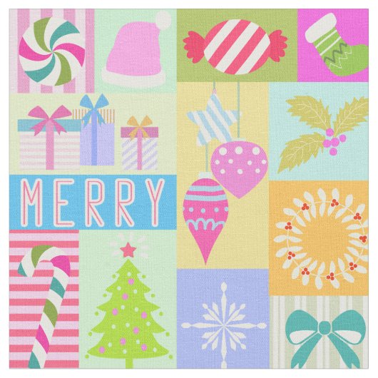 Tissu Calendrier de Noël (Fermer)