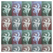Tissu Calla Lilly - Motif rétro (Échantillon)