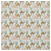 Tissu Camels et Cactus (Échantillon)