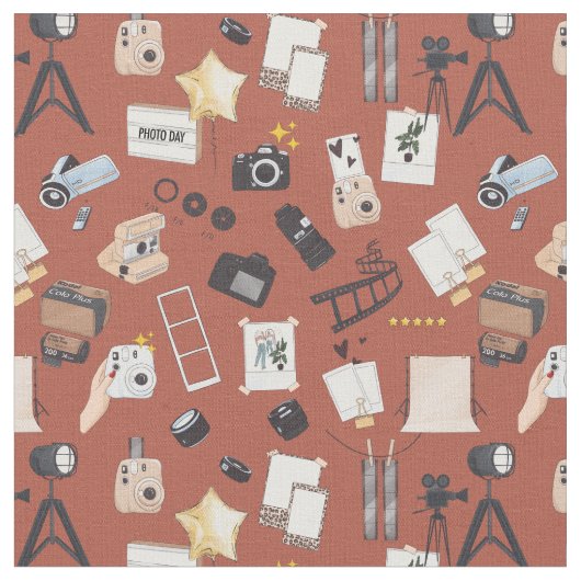 Tissu Caméra de cinéma (Fermer)