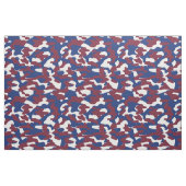 Tissu Camion bordeaux, bleu et blanc (Fat Quarter)
