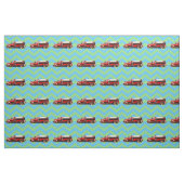 Tissu Camion-feu vintage (Fat Quarter)