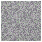 Tissu camo abstrait vert et violet (Échantillon)