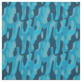 Tissu Camo Bleu (Échantillon)