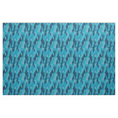 Tissu Camo Bleu (Fat Quarter)