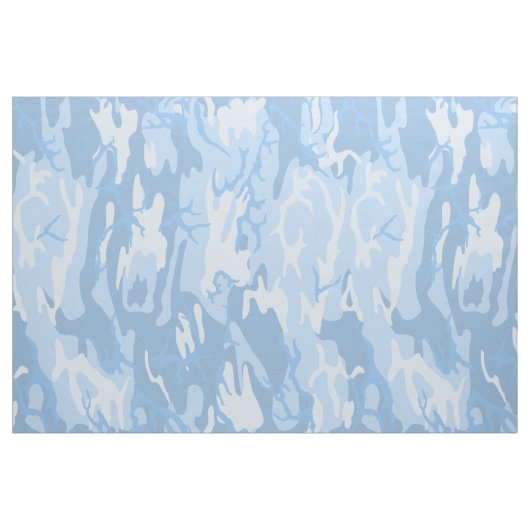 Tissu Camo bleu fané (Fat Quarter)
