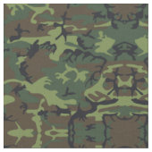 Tissu Camo de forêt (Fermer)
