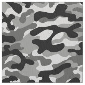 Tissu Camo gris noir (fermé)