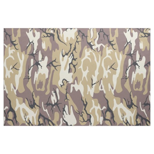 Tissu Camo Marron (Fat Quarter)
