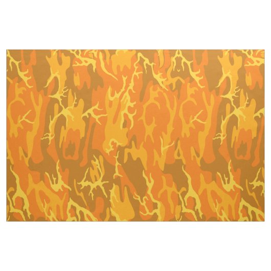 Tissu Camo orange (Fat Quarter)