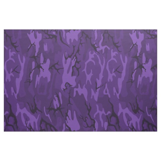 Tissu Camo pourpre foncé (Fat Quarter)