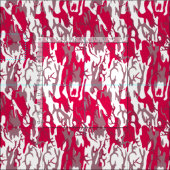 Tissu Camo rouge (Carreau)