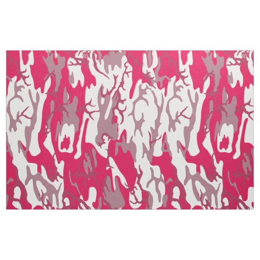 Tissu Camo rouge (Fat Quarter)