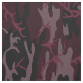 Tissu Camo rouge foncé (Échantillon)