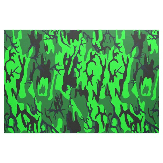 Tissu Camo vert étranger (Fat Quarter)
