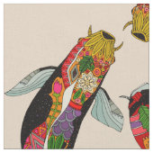 Tissu camomille koi (Fermer)