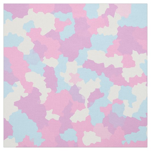 Tissu Camouflage Abstrait Pastel (Échantillon)