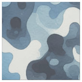 Tissu Camouflage bleu (Échantillon)