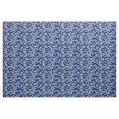 Tissu Camouflage Bleu (Yard)