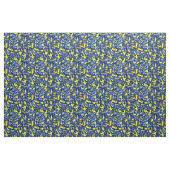 Tissu Camouflage bleu et jaune Motif d'impression (Yard)