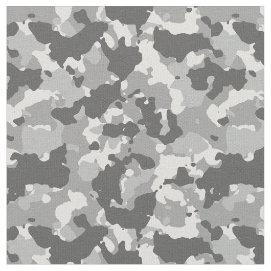 Tissu Camouflage Militaire Noir Blanc Urbain Camo (Fermer)