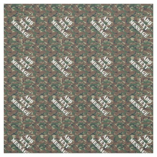 Tissu Camouflage militaire vert britannique 95 (Échantillon)