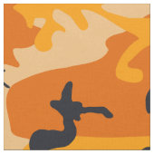 Tissu Camouflage orange, Militaire, Armée (Fermer)