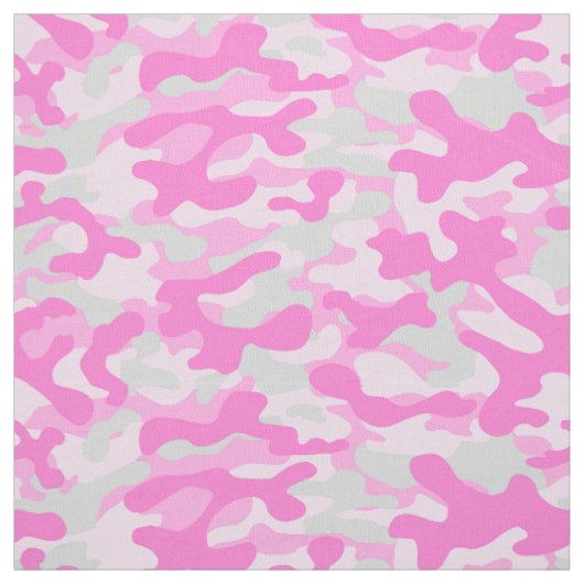 Tissu Camouflage rose (Échantillon)