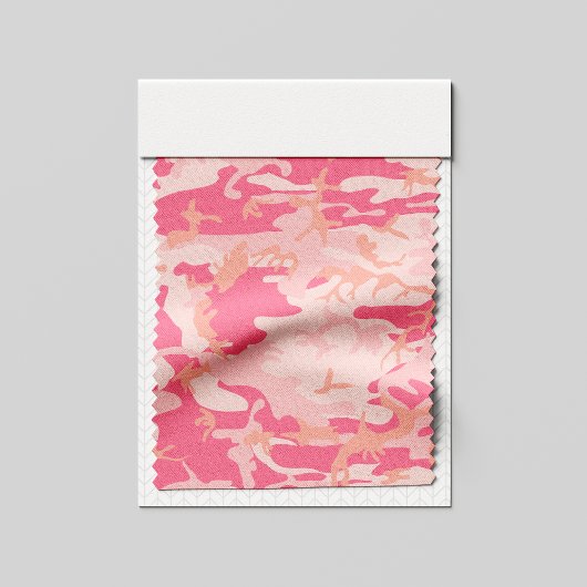 Tissu Camouflage rose, Armée