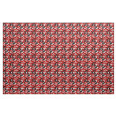 Tissu camouflage rouge noir blanc camo (Yard)