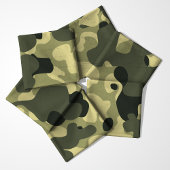 Tissu Camouflage Vert Militaire Camo