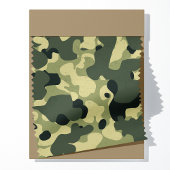 Tissu Camouflage Vert Militaire Camo