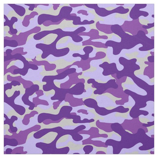 Tissu Camouflage Violet (Échantillon)