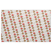 Tissu Camp Fire Camping Marshmallow S'mores Camp (Fat Quarter)