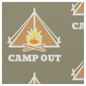 Tissu Camp hors (Détail)