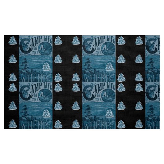 Tissu Camp Life Fun Fabric (Fat Quarter)