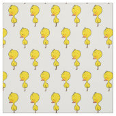 Tissu canard jaune mignon (Échantillon)