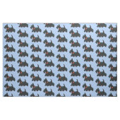 Tissu canard-terrier écossais (Fat Quarter)