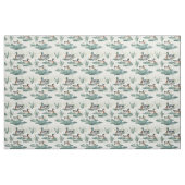 Tissu Canards aquarellés modernes (Fat Quarter)