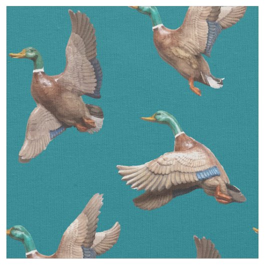 Tissu Canards colverts (Fermer)