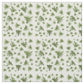 Tissu Canary Vine Feuilles (Échantillon)