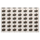 Tissu caniche noir dancing.png (Fat Quarter)